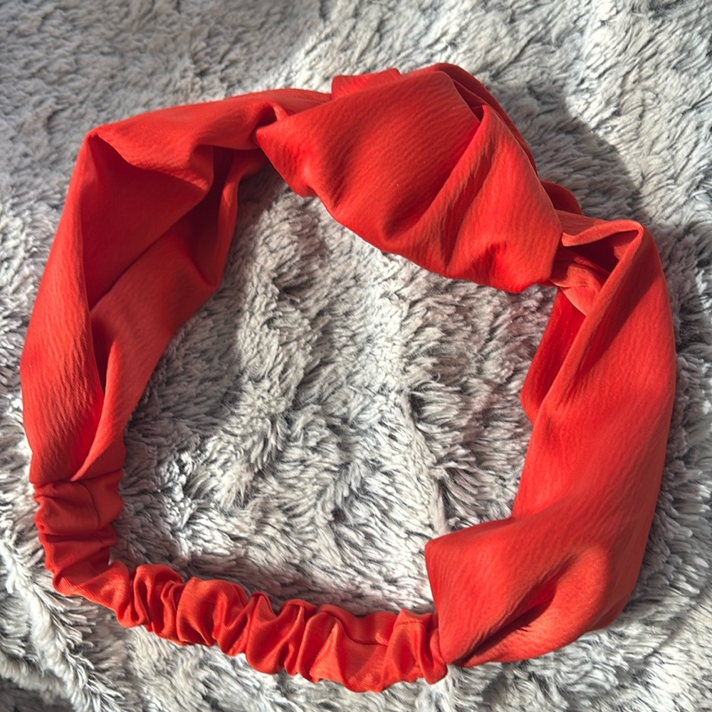Red Knotted Head wrap